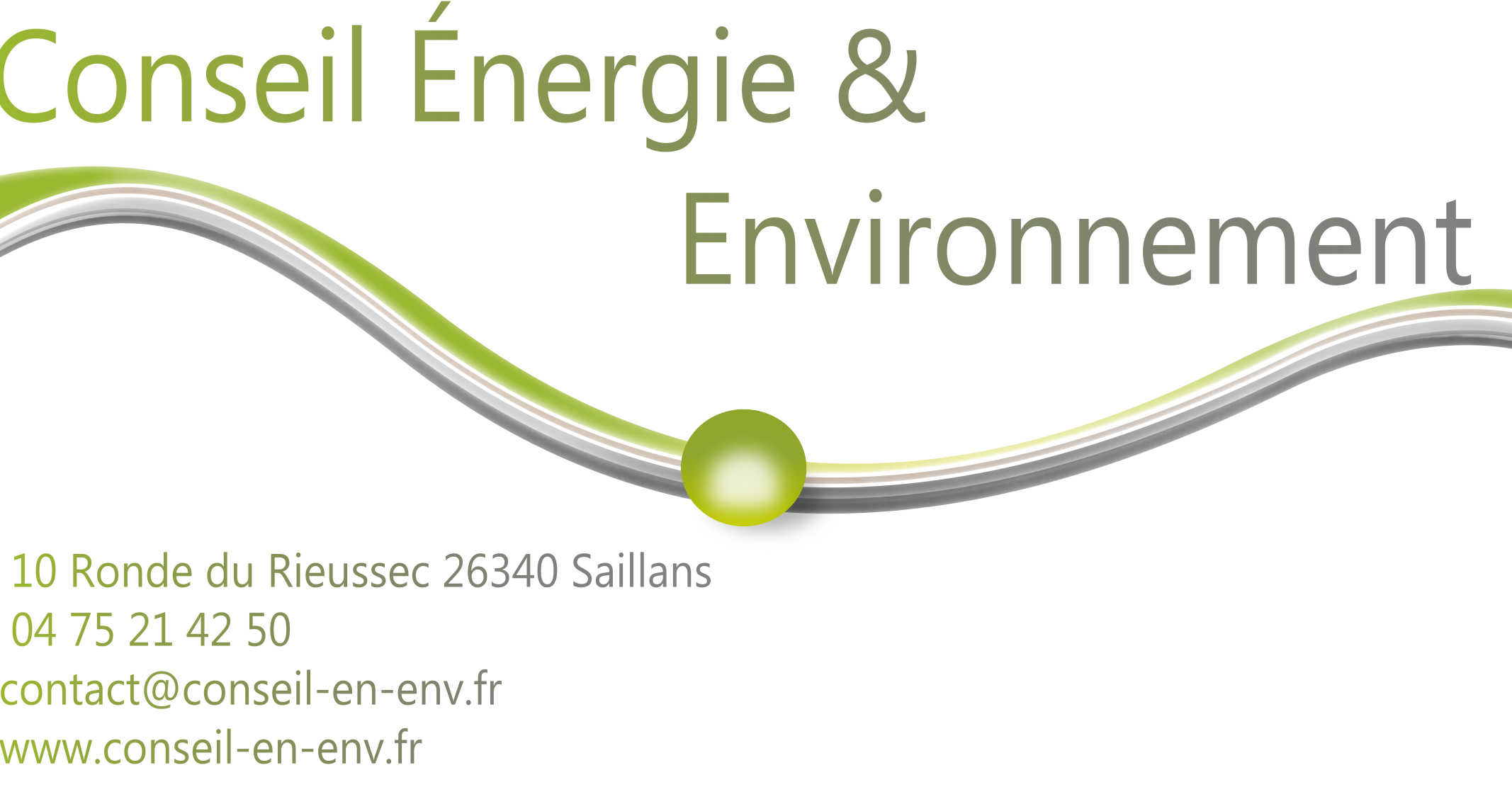 Logo de l'exposant : CONSEIL ÉNERGIE & ENVIRONNEMENT