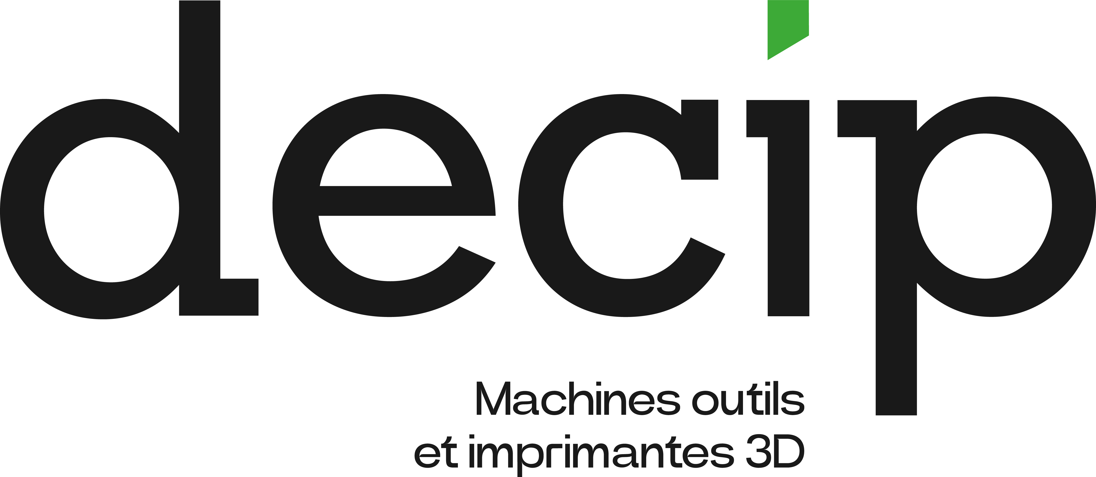 Logo de l'exposant : DECIP MACHINES OUTILS ET IMPRIMANTES 3D
